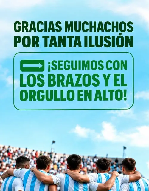 Ahora a pensar en lo que viene, que el 2030 la jugamos en casa