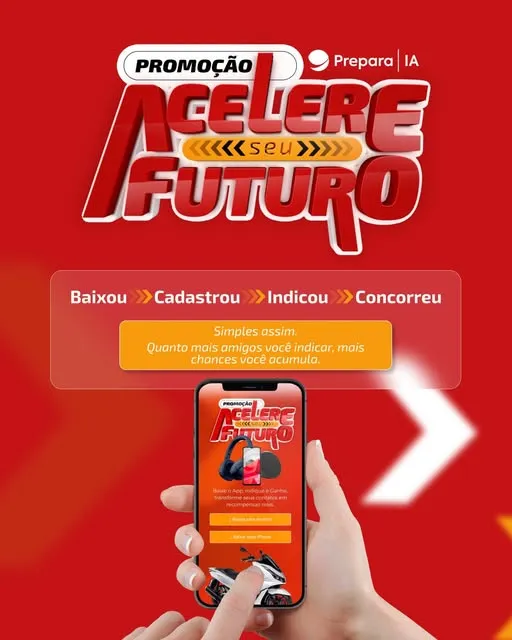 Aqui não é sorte.