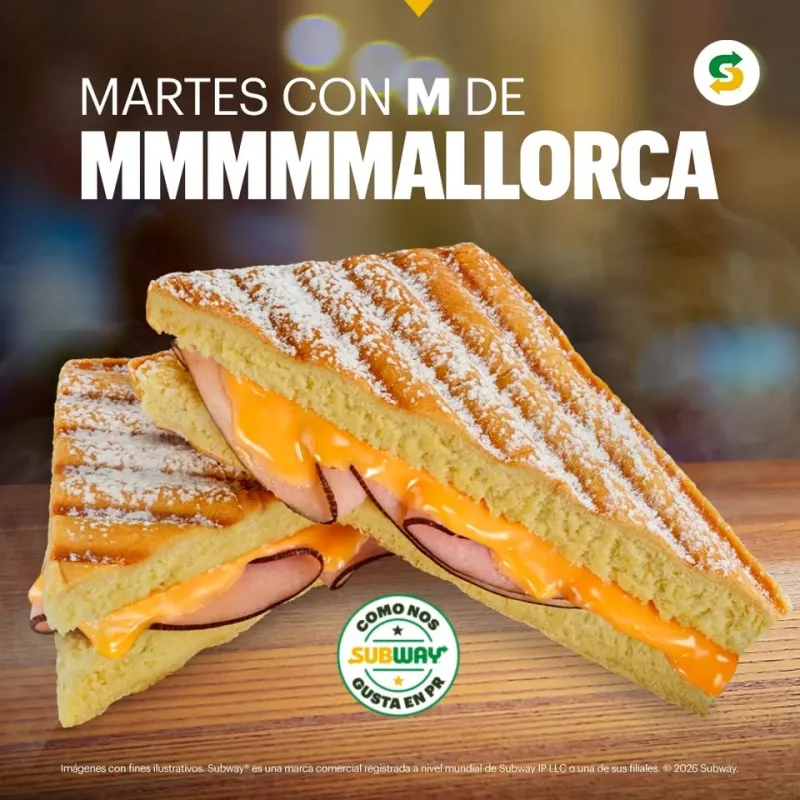 Buenos días, pero en Subway®. ☀️💚
