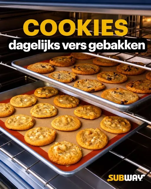 Vers uit de oven, speciaal voor jou!🍪