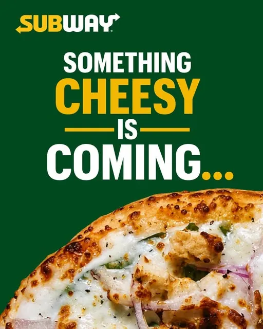 Something cheesy is coming… 👀