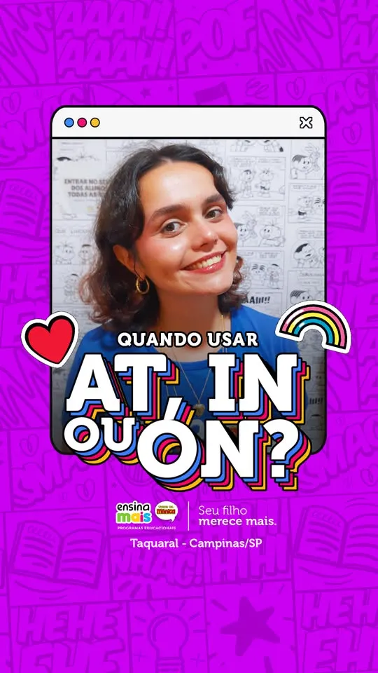 Você sabe quando usar IN, ON ou AT em inglês? 👀