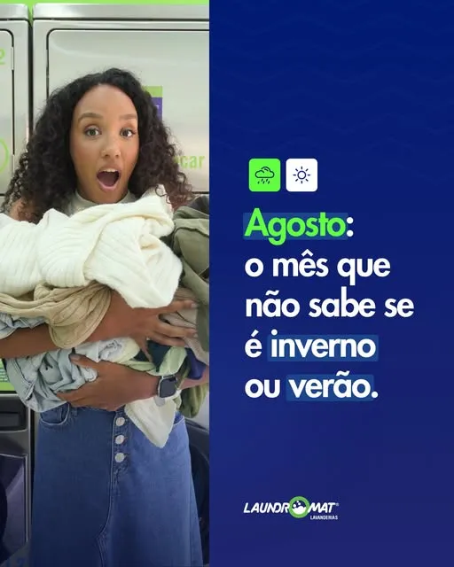De manhã você sai de casaco