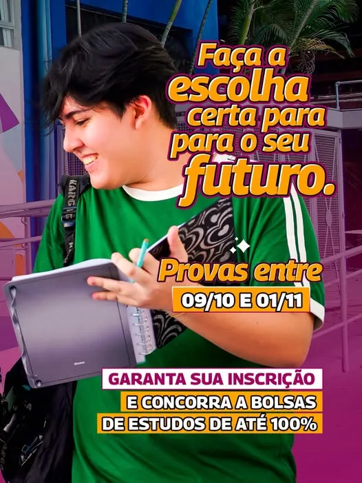 O SuperVestibular 2027 te espera com muita troca, tour pelos campi, novas experiências e oportunidades para decidir o futuro da sua carreira.
