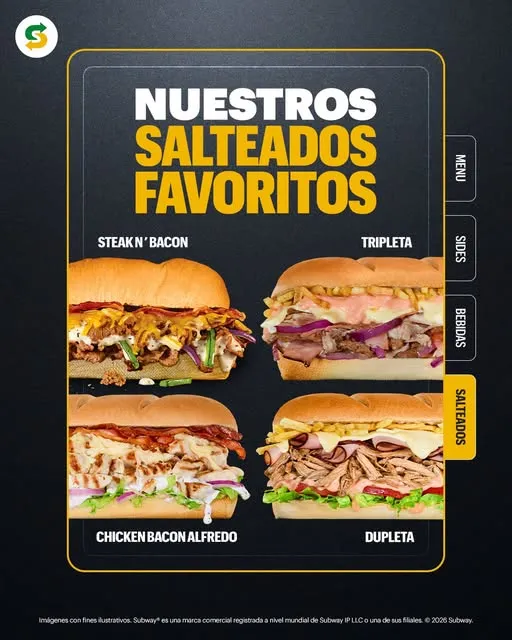Nuestros Salteados favoritos, listos para ti