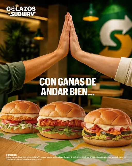Con ganas de andar bien y comer mejor. 🙌 😎