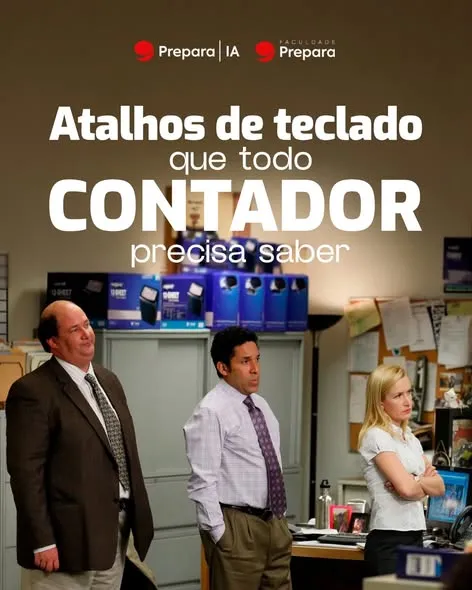 O fechamento do mês exige agilidade, e cada segundo que você gasta procurando funções com o mouse vira horas acumuladas no fim da semana. 📊