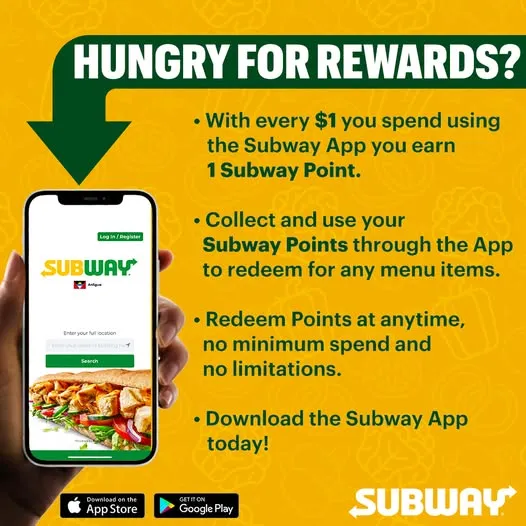 Good food, more points, more DISCOUNTS, more reasons to order. Make your points count! ✨