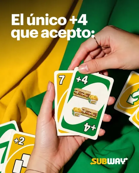 2 subs de chicken bacon ranch + 2 papas crunch por solo $580.