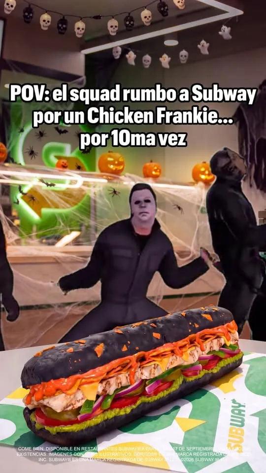 Esta es tu señal 🚦 para ir con tus reales a Subway 🧟♂️🧟♂️. ¿Quién es el primero que te diría “jalo”? 🗣️👻