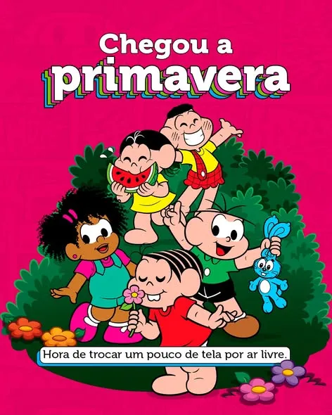Chegou a primavera! 🌸