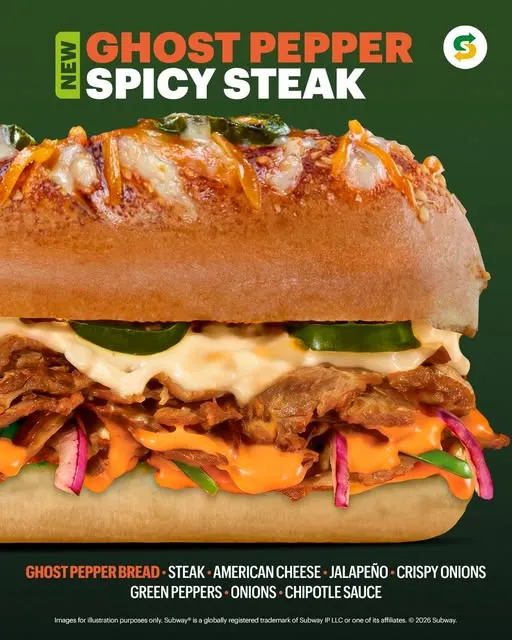 Crispy onions. Jalapeño. Chipotle sauce. Ghost Pepper Bread.