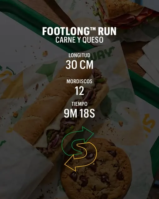 Actividad completada 🏁🥖FOOTLONG RUN 🏃🏻♂️
