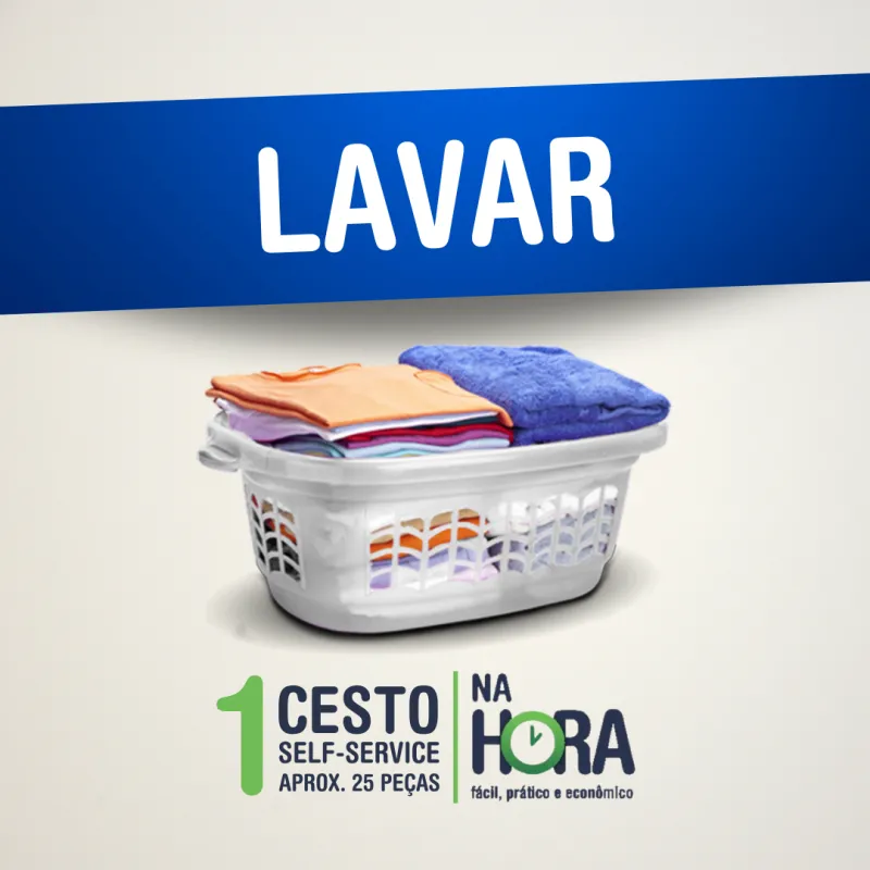 Lavagem de cesto - Self-Service
