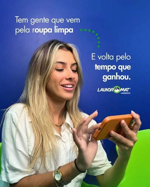 No Dia do Cliente, nosso obrigada vai para quem coloca a Laundromat no meio da própria rotina.
