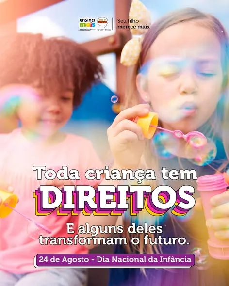 Infância não é só uma fase.
