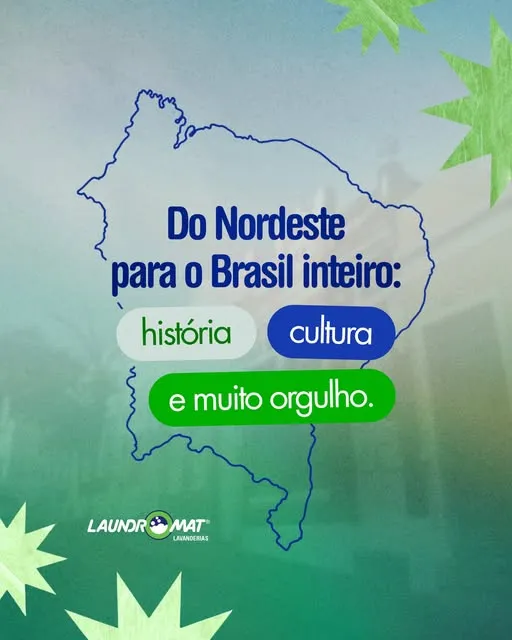 Hoje celebramos uma região que deixa sua marca na música, na comida, na linguagem, nas festas, nos costumes e na história do nosso país.