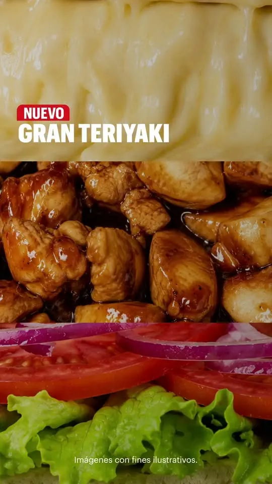 Llegan los nuevos Gran Teriyaki y Cerdo Deluxe, preparados A la Sartén y con un sabor que está buenazo.