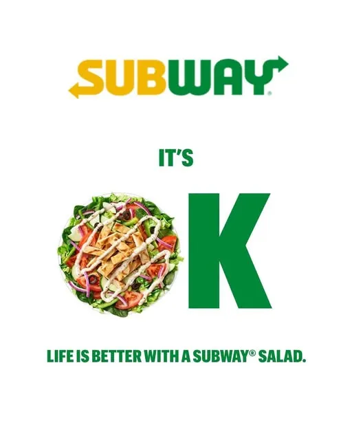 We'll always have some salad to make you happier and healthier