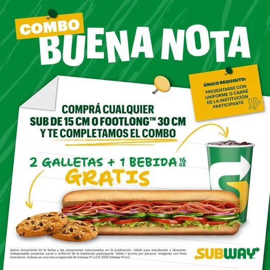 ✨¡Iniciá la semana con una promo Buena Nota! 📚