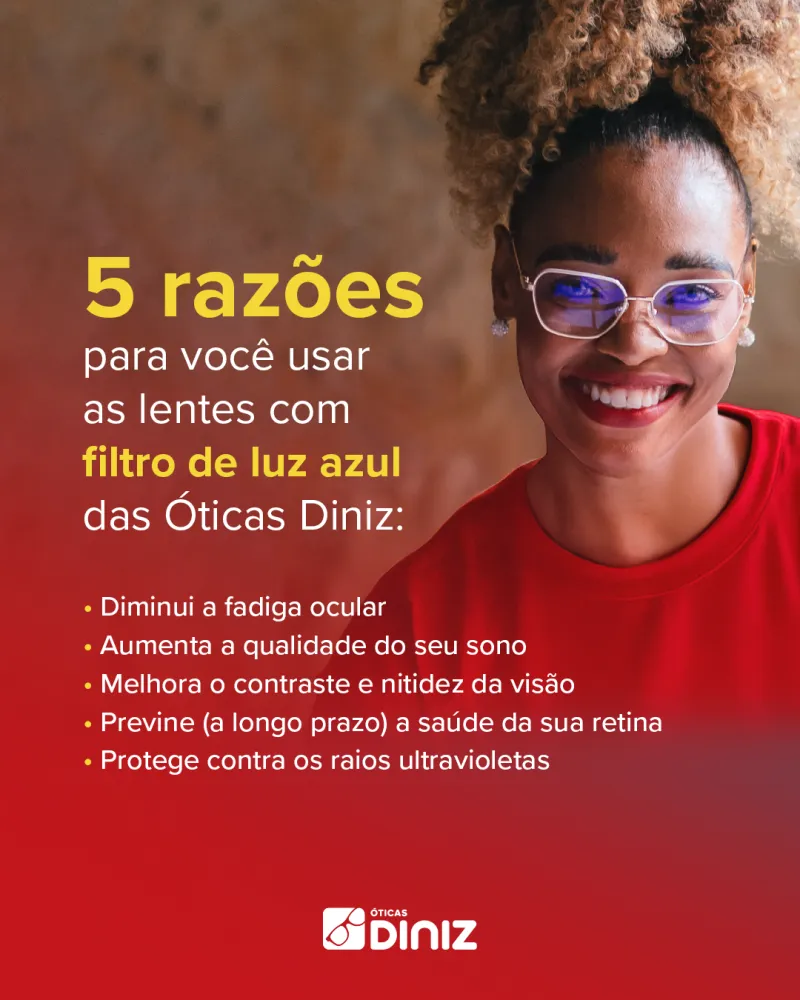 Conhece os benefícios das lentes com filtro de luz azul? 👓⚡