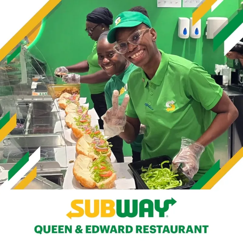 😋 Continue to join the FRESH Forward movement! Check our new look at Subway QUEEN & EDWARD STREETS!!! 📍