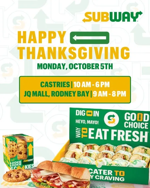 🥖 Please note our holiday hours for THANKSGIVING: Monday, October 5th.