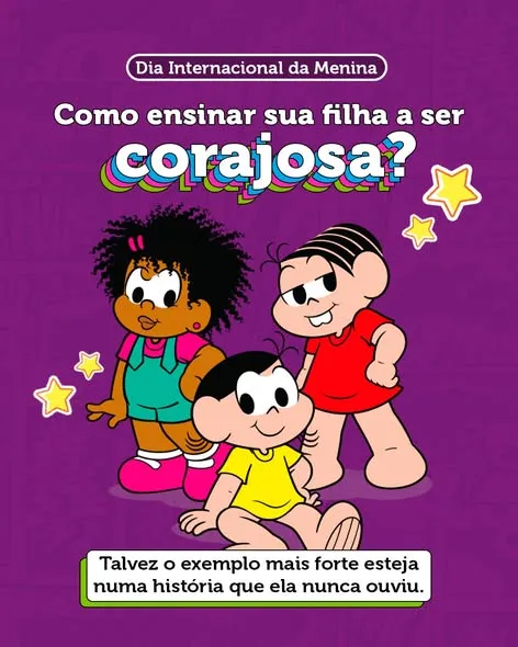 Talvez o exemplo mais forte esteja numa história que ela nunca ouviu. 💪💜