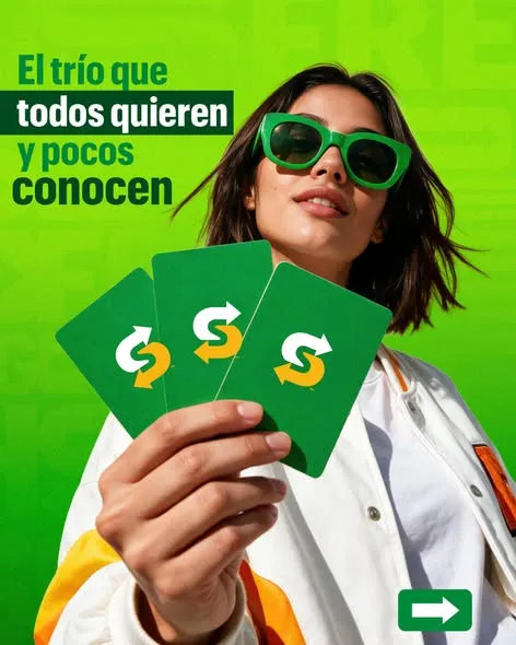 Este es el trío que tenías que descubrir. 👀🥪🍪🥤