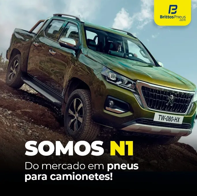 Somos nº 1 em Pneus para camionetes!