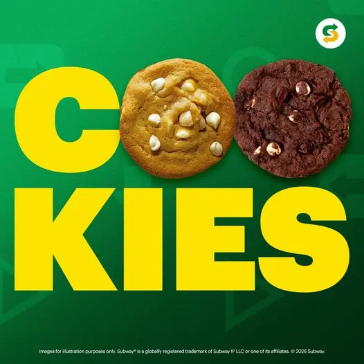Subway® cookie cravings?
