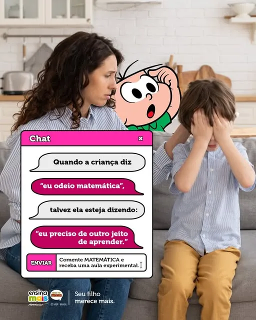 ''Eu odeio matemática.”