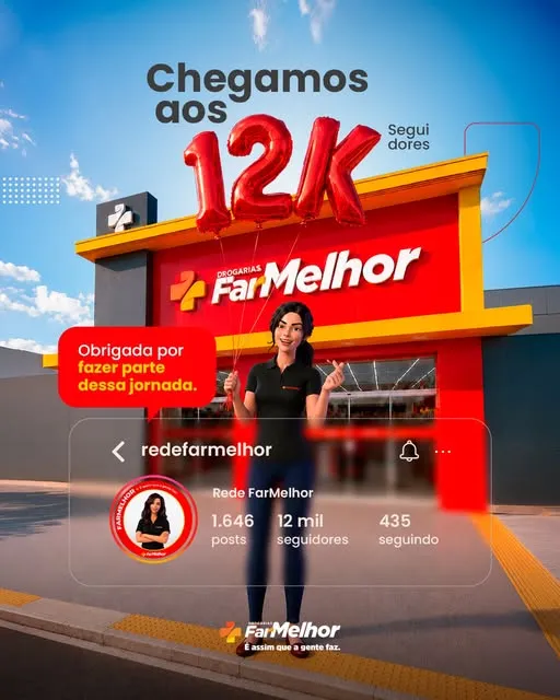 12 mil pessoas por aqui! 🥳🎉