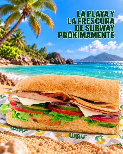 El mar, la brisa y un Sub recién hecho... 🌊