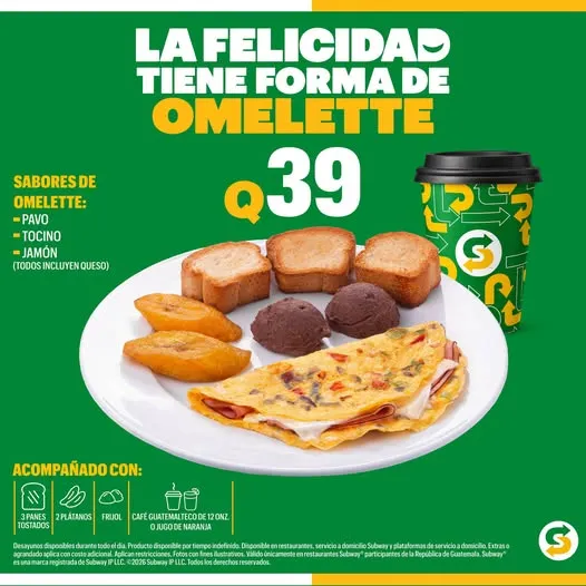 ¡Llegó el momento de decir Oooooomelette!