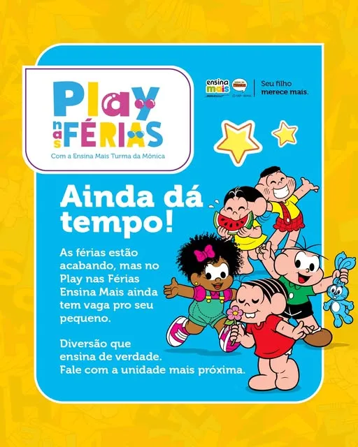 As férias já estão na reta final… mas ainda dá tempo! ⏰✨
