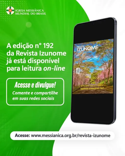 Acesse a edição nº 192 da Revista Izunome para leitura on-line!