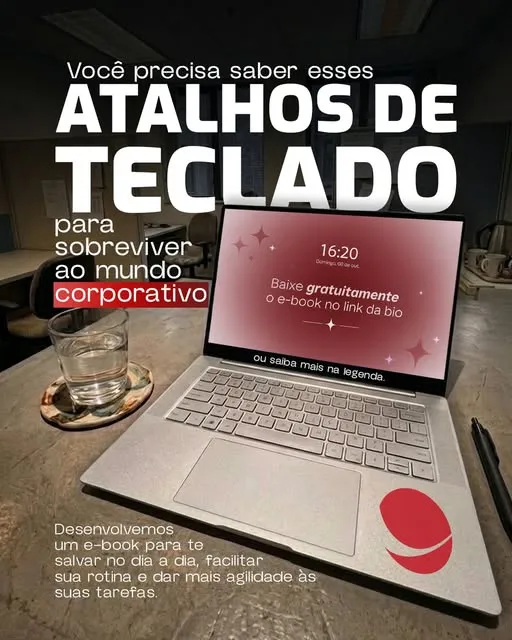 Você precisa saber esses atalhos de teclado para sobreviver ao mundo corporativo!