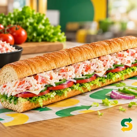 Your favourite seafood sub - freshly made and loaded with goodness!