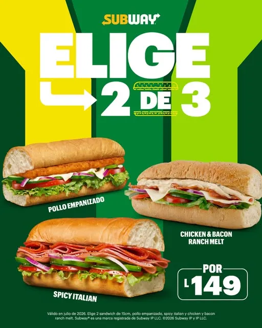 Elige 2 o 3