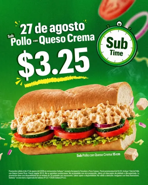 Arma tu plan para este 27 de agosto. 👀🥪
