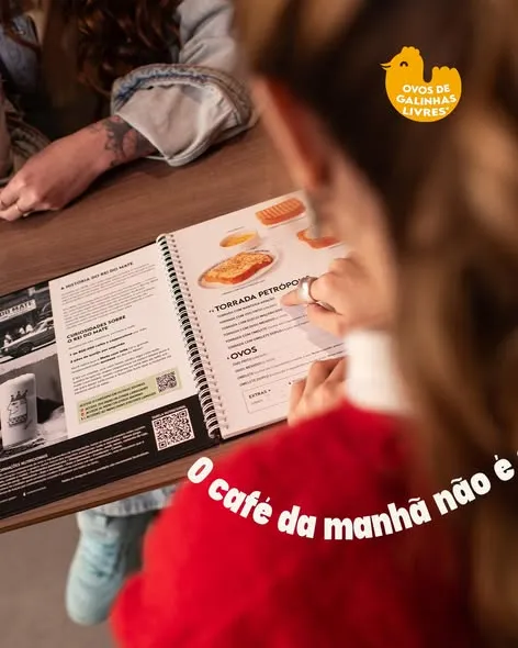 Passa pro lado e começa o dia com a gente