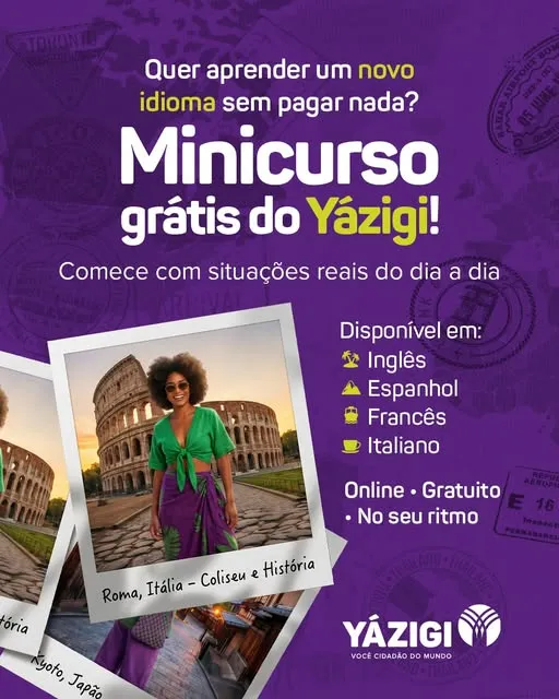 Quer começar um novo idioma, mas não sabe por onde? 👀