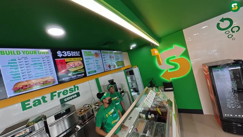 ✨ Continue to join the FRESH Forward movement! Check our new look at Subway COUVA!!! 🚪✨
