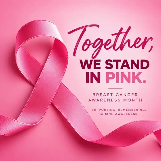 🎀 Together, we stand in pink.