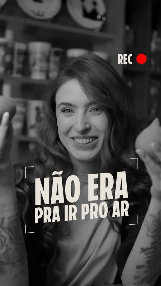 Você sabe o que é uma caxinha? A gente só soube nos erros de gravação. 😂