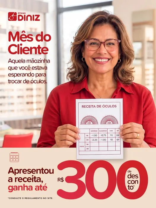 Hoje é Dia do Cliente, e a gente tem uma boa razão pra você comemorar! 🤓✨