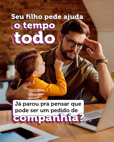 "Mãe, vem aqui." "Pai, olha isso." Dez vezes na mesma lição de casa.