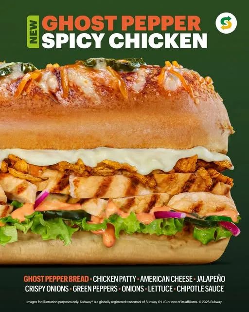 Spicy chicken just got a whole new meaning. 🌶️🍗 Meet the Ghost Pepper Spicy Chicken.