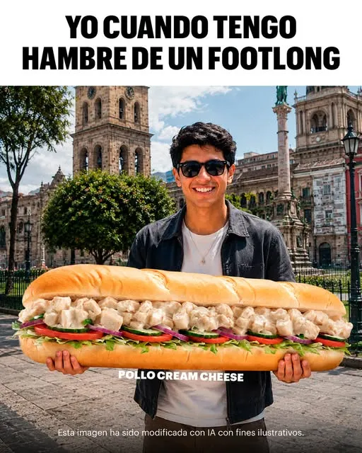 Con soda dietética please 🥖...
